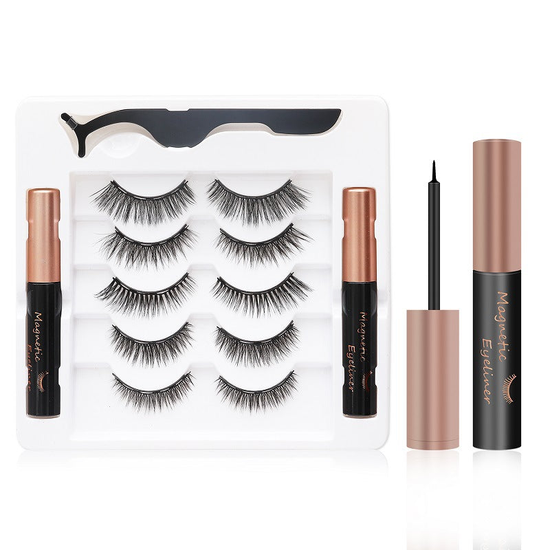 No Glue Waterproof Magnetic Lashes Eyeliner Magnetic Kit