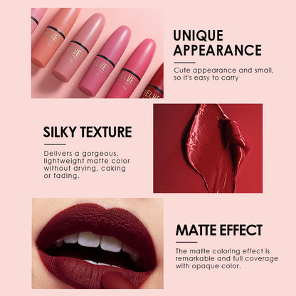 Bullet Matte Lipstick Set Matte Waterproof